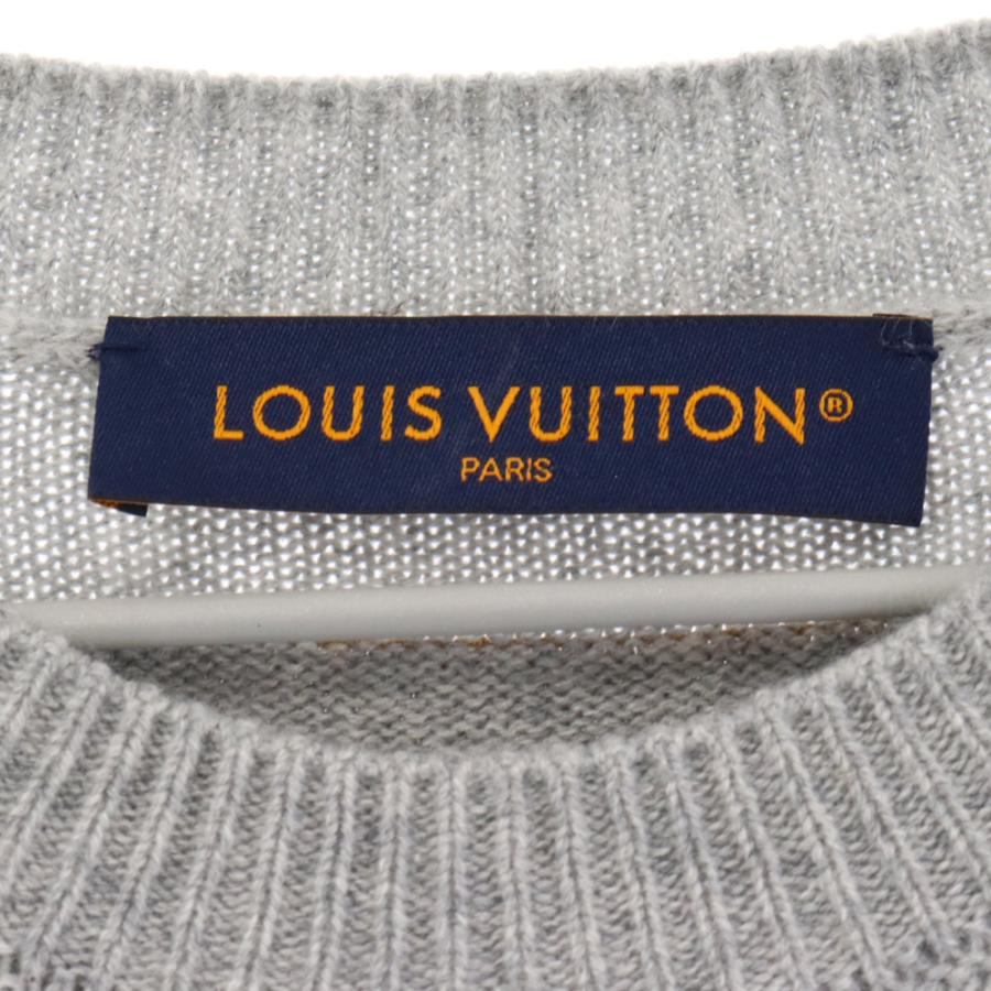 LOUIS VUITTON ルイヴィトン 23SS Arm Logo Cashmere Knit LOUIS VUITTON ルイヴィトン 23SS Arm Logo Cashmere Knit