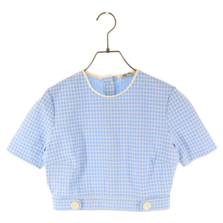 miumiu ミュウミュウ チェックデザイン セットアップ ショート miumiu ミュウミュウ チェックデザイン セットアップ ショート