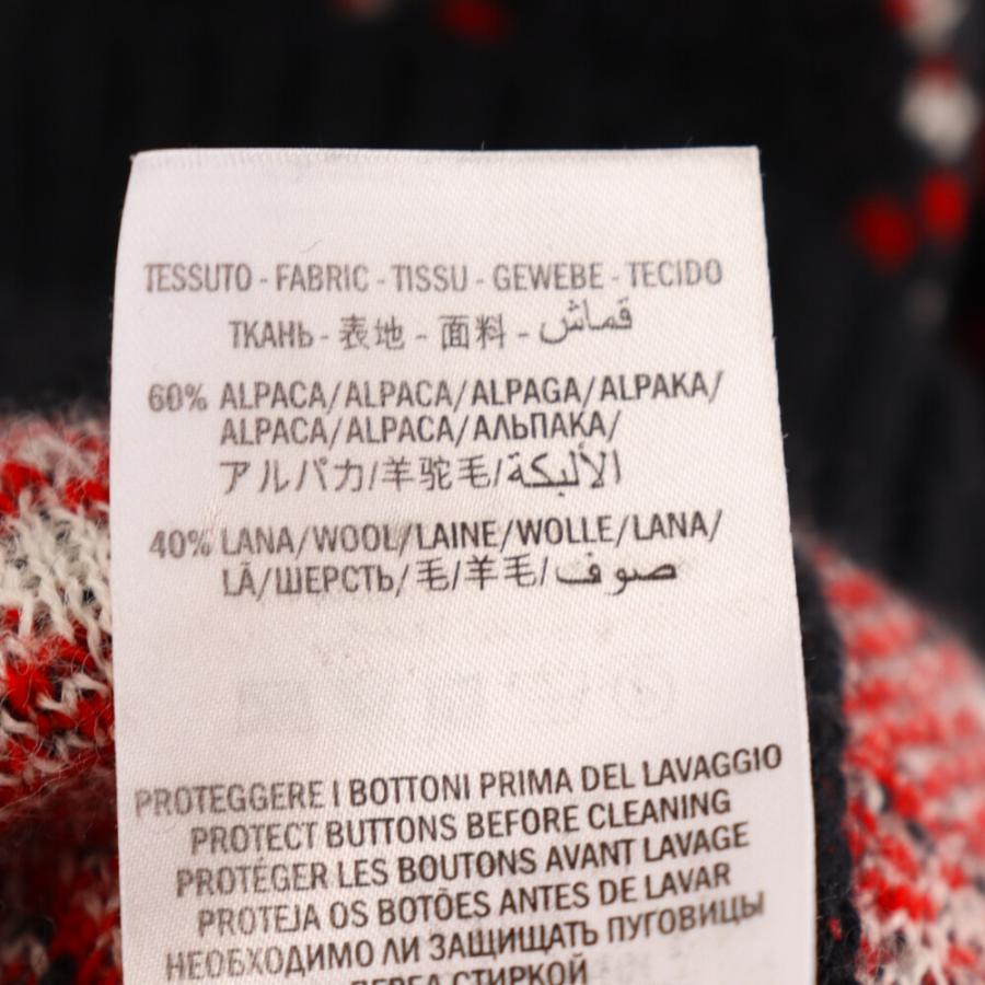 GUCCI（グッチ） GG ダイヤモンド アルパカ混 ニット カーディガン