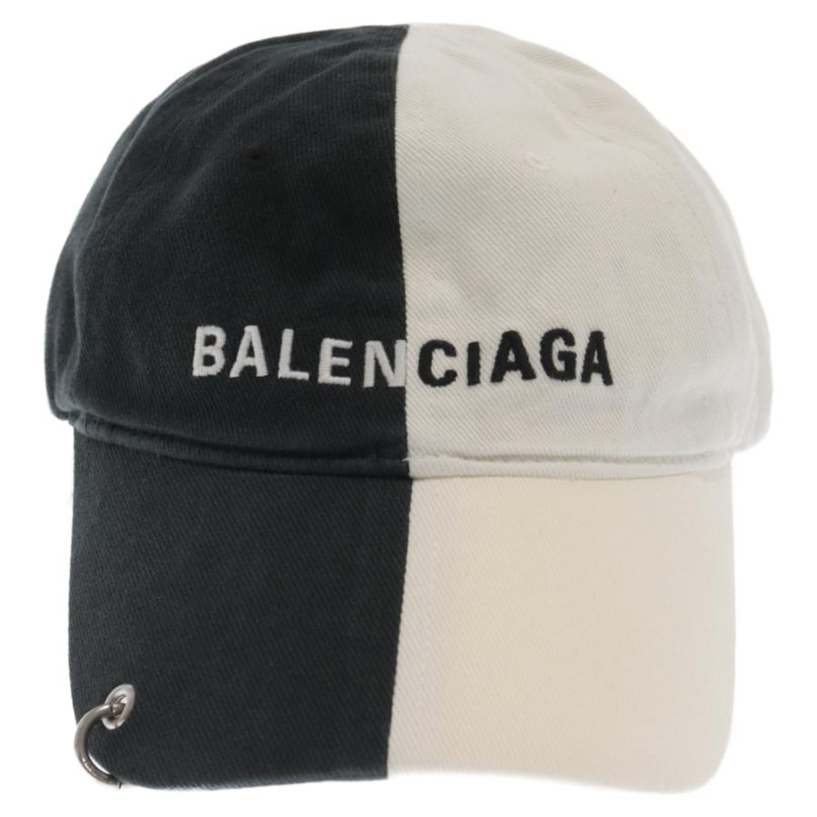 BALENCIAGA バレンシアガ 50/50 CAP バイカラー ファブリック BALENCIAGA バレンシアガ 50/50 CAP バイカラー ファブリック