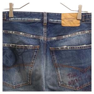 BALENCIAGA バレンシアガ GRAFFITI BAGGY デニムパンツ org.jpg