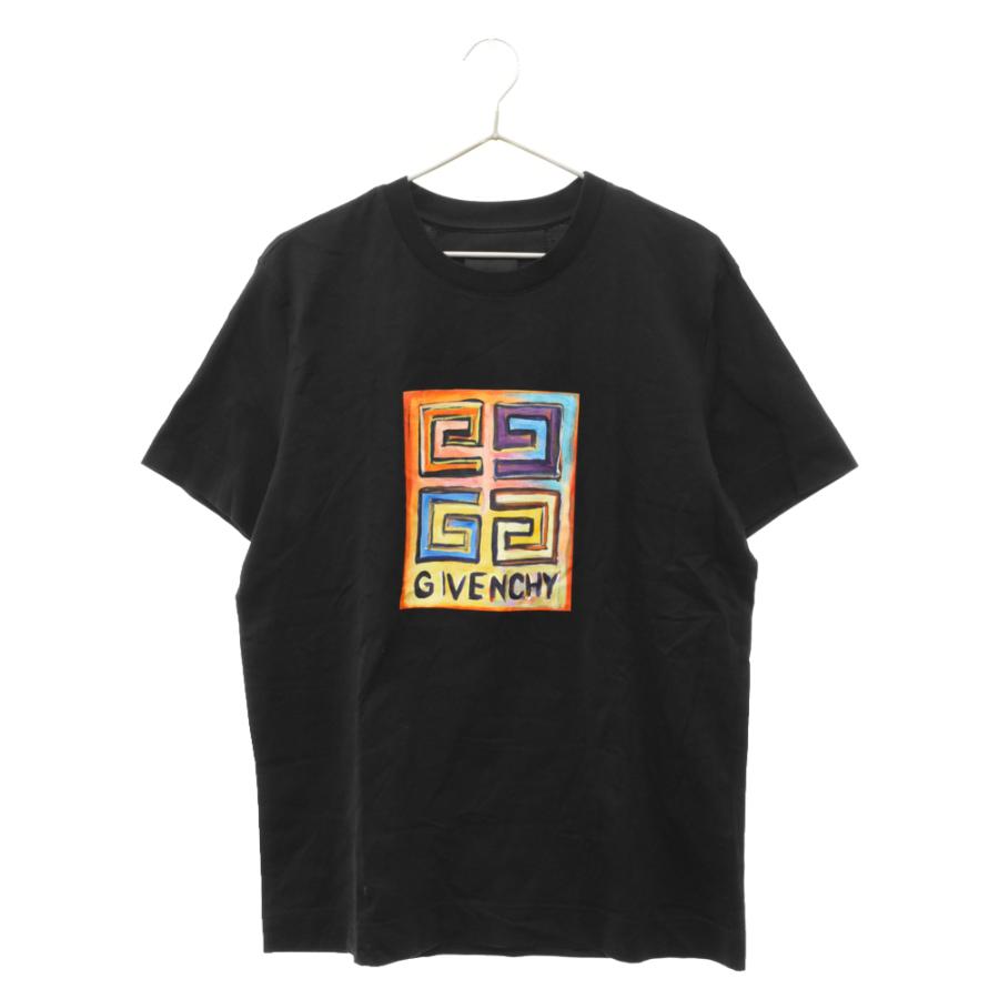 GIVENCHY ジバンシィ 20SS 4G SUN PRINT T-shirt フロントグラフィックロゴプリント半袖Tシャツ ブラック  BM71CT3Y6B : 9224a170099 : BRING Yahoo!ショップ - 通販 - Yahoo!ショッピング