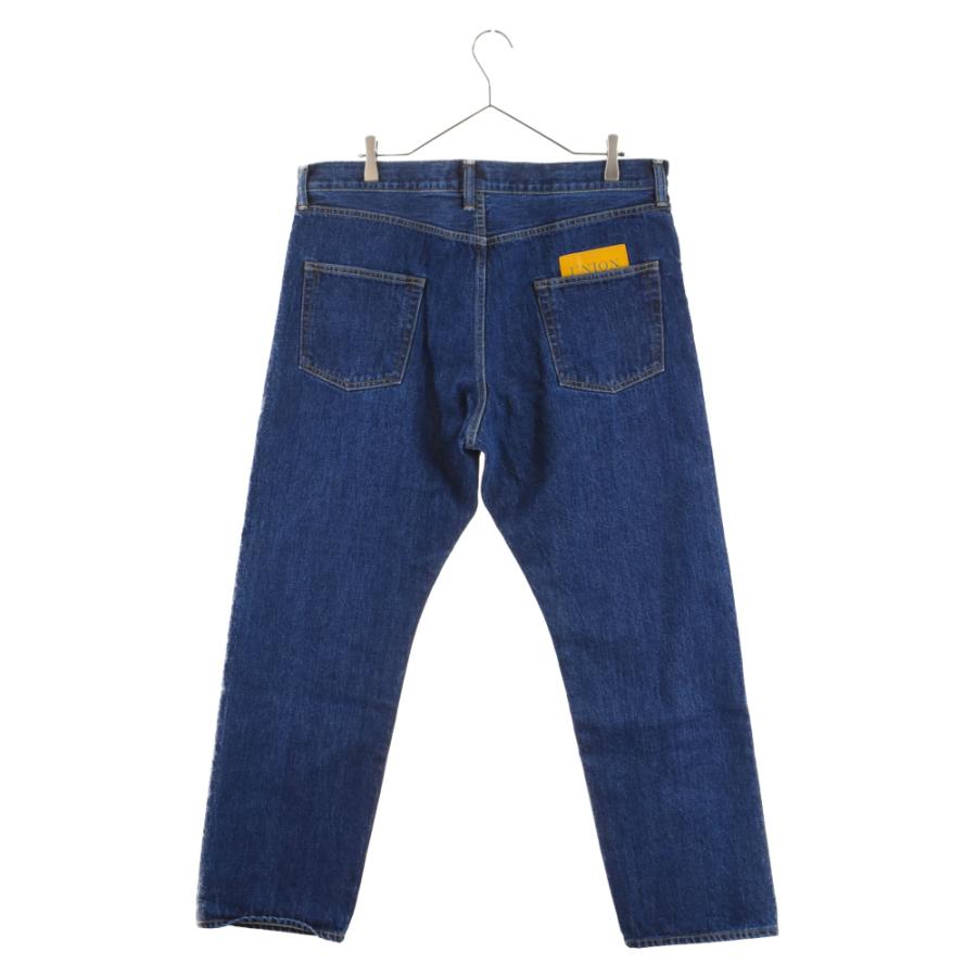 UNION ユニオン 21AW SPIKES DENIM JEAN ストレートロングデニムパンツ 