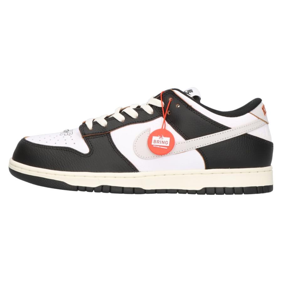 NIKE SB ナイキエスビー × HUF DUNK LOW OG QS New York ハフ ダンク ローカットスニーカー ブラック/ホワイト FD8775‐001 US9.5/27.5cm Nike SB NIKE ナイキエスビー×HUF DUNK LOW OG QS New York ハフ