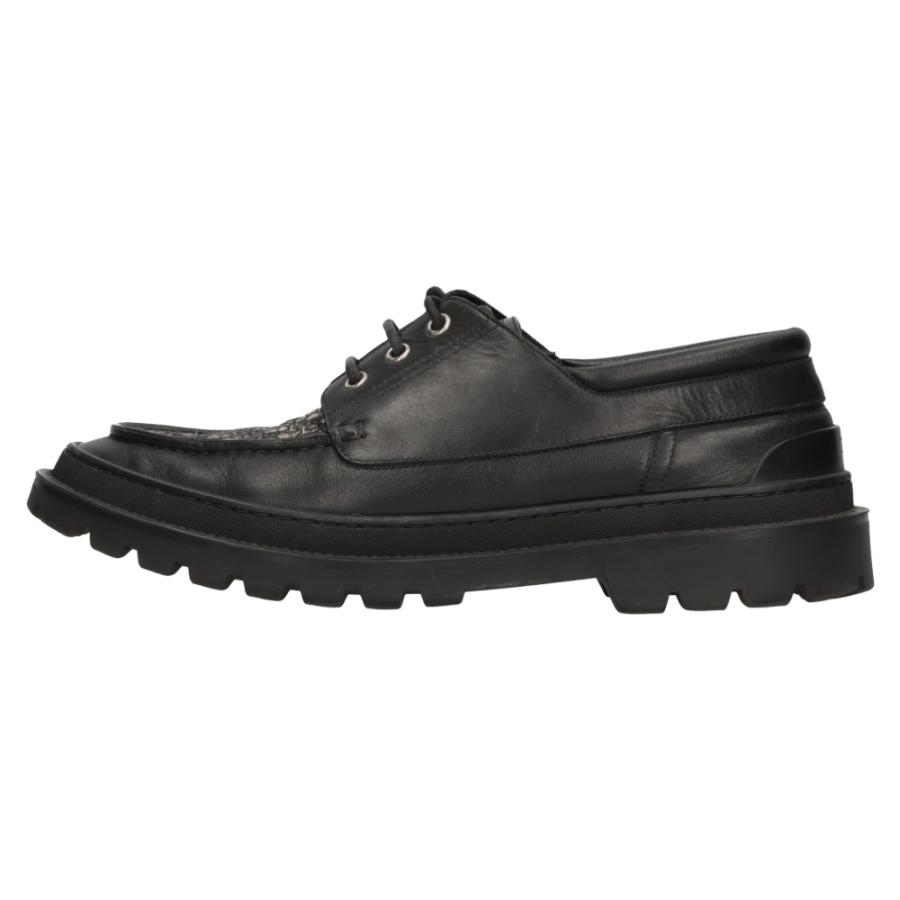 DIOR ディオール explorer boat Shoe calf Jaquard オブリーク Uチップ 