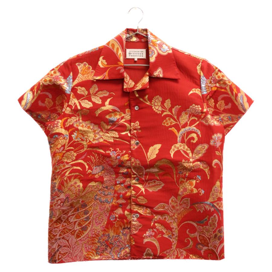 Martin Margiela 10 マルタンマルジェラ 19SS 着物リメイク 半袖アロハ