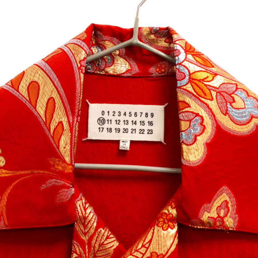 【本人期・美品】Martin Margiela 10 BDシャツ III Martin Margiela 10 マルタンマルジェラ 19SS 着物リメイク 半袖アロハ