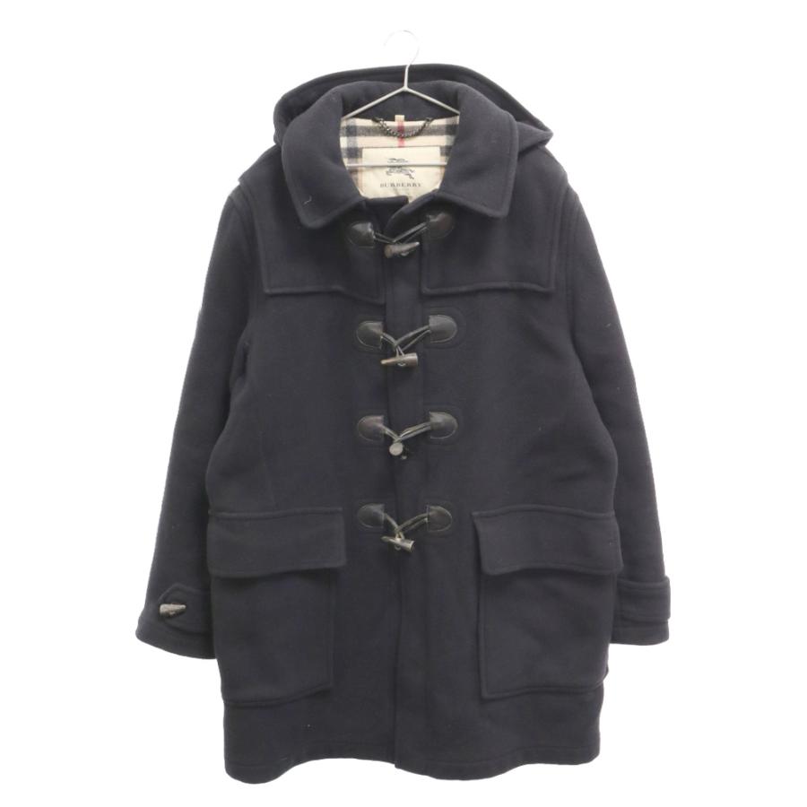 BURBERRY LONDON バーバリーロンドン 裏地チェック柄 ウール ダッフル 