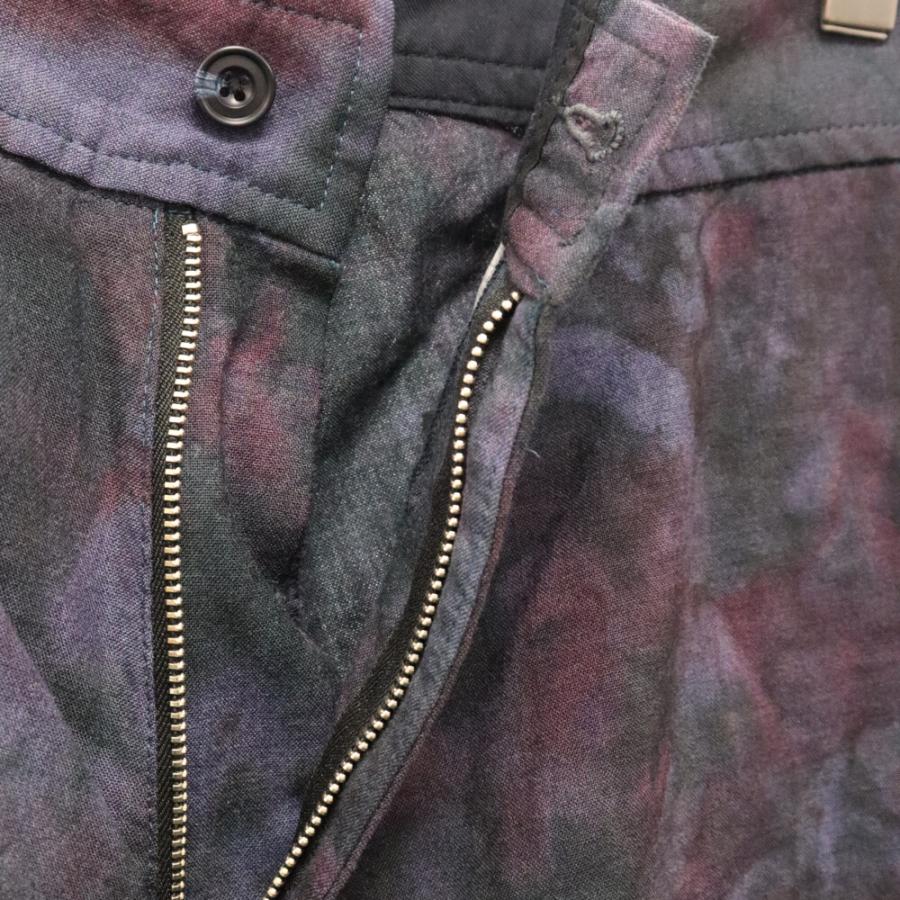 Needles（ニードルス） 20SS String Cuff Trouser ウール 総柄