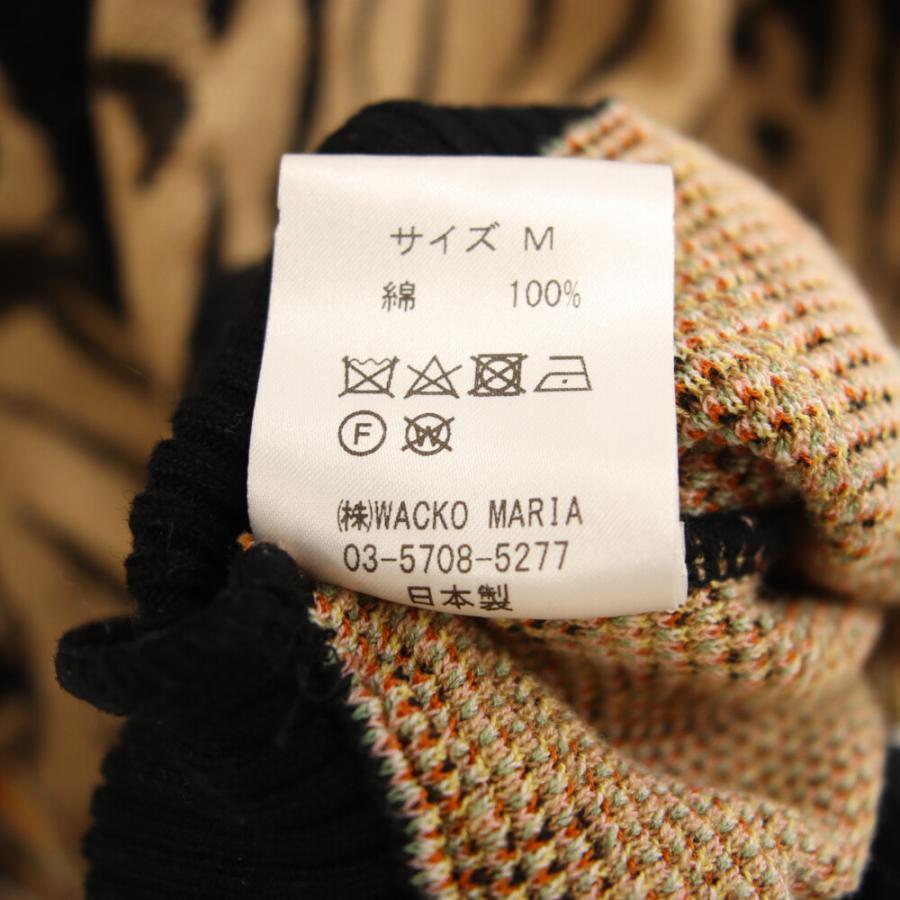 22ss ワコマリア ティムリーハイ ニットジャガードカーディガン WACKO MARIA (ワコマリア) TIM LEHI / JACQUARD CARDIGAN