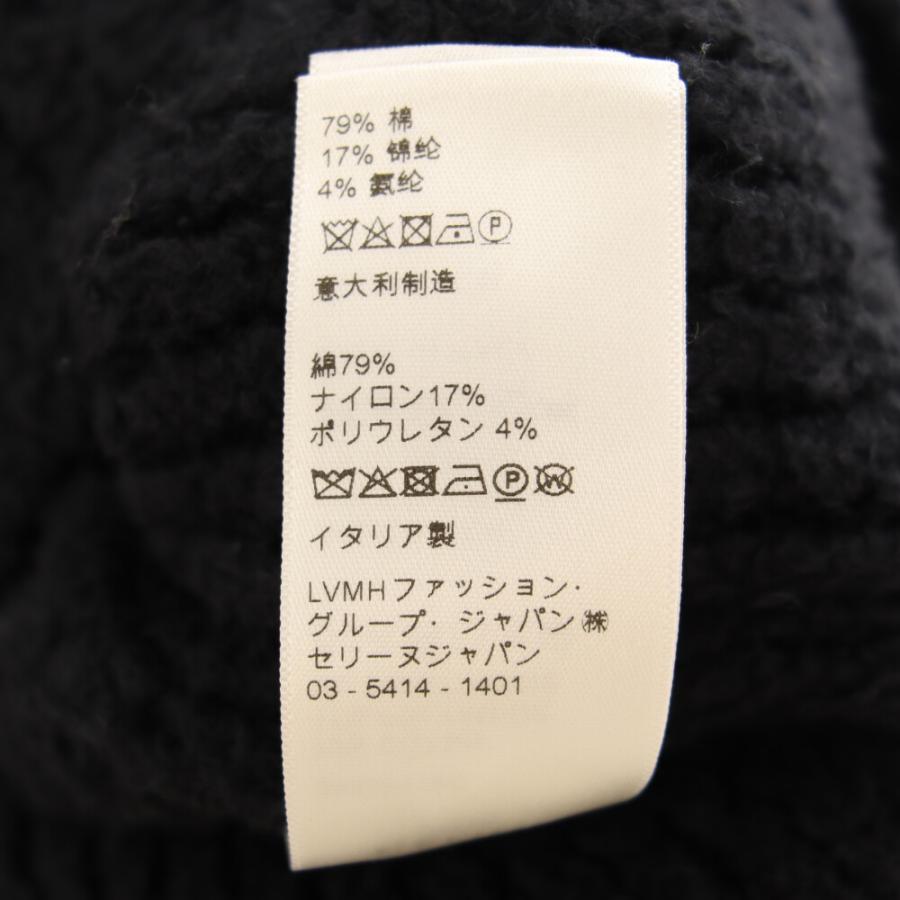 セリーヌ ブラッシュドコットン オーバーサイズニットM セーターCELINE