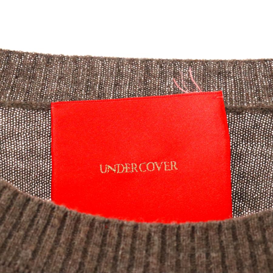 UNDERCOVER（アンダーカバー） ウール コットン ニット ロゴ 