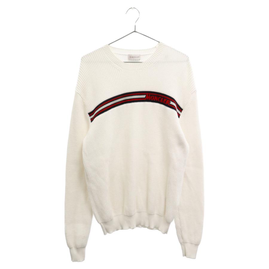 MONCLER（モンクレール） 20SS GIROCOLLO コットン ロゴ刺繍 クルー