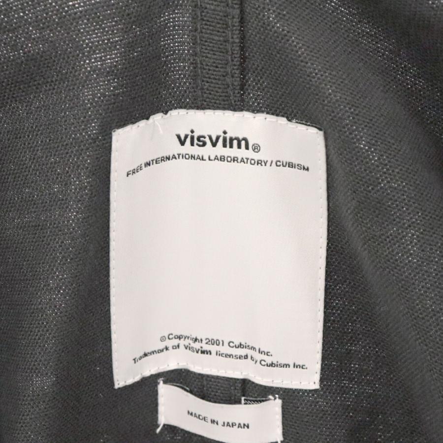 VISVIM ヴィスヴィム 15AW コットン 羽織 着物ジャケット コート ブラック 0115205013016｜shopbring｜05