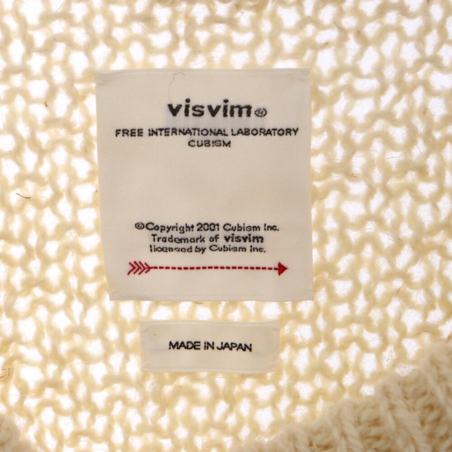 VISVIM ヴィスヴィム 20AW BOLLARD CREW KNIT ボラード クルーネック ニット 長袖セーター アイボリー 0120205012005｜shopbring｜05