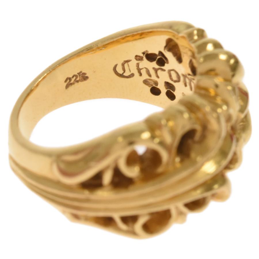 CHROME HEARTS（クロムハーツ） 22K K&T リング ゴールド 19号 : BRING