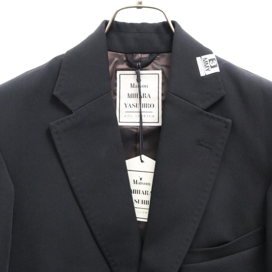 MIHARAYASUHIRO ミハラヤスヒロ 23AW T/W Back Satin Blazer サテン