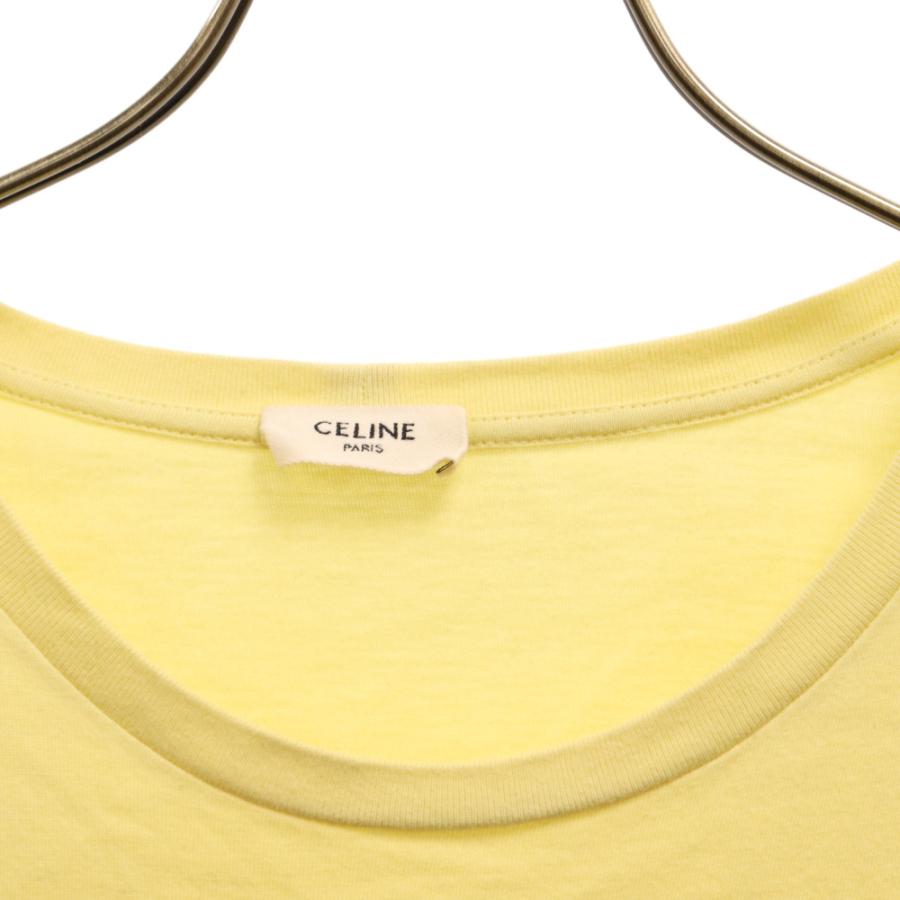 CELINE セリーヌ 20SS ×David Kramer Flocked Cotton Tee デイヴィッド 