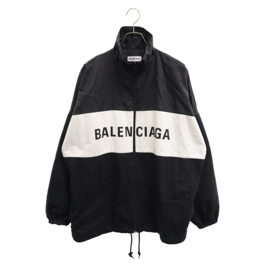 BALENCIAGA（バレンシアガ） 18AW フロントロゴデニム切替 ナイロン