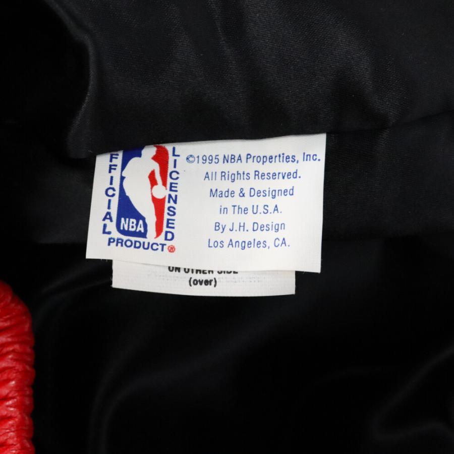 JEFF HAMILTON ジェフハミルトン CHICAGO BULLS 5連覇 優勝記念 レザー