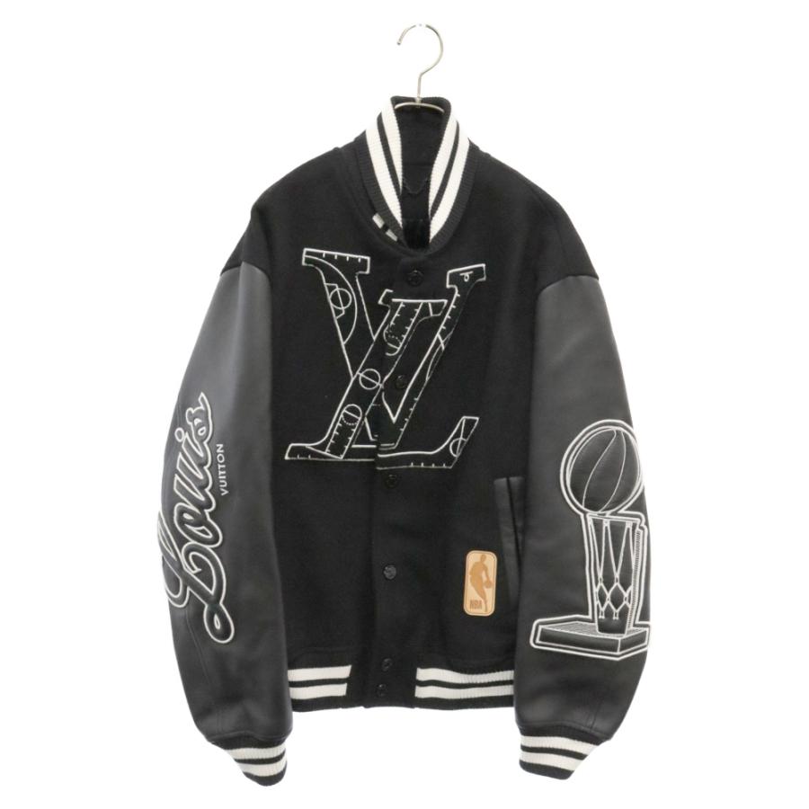 LOUIS VUITTON ルイヴィトン 21AW×エヌビーエー ウール カウレザー 