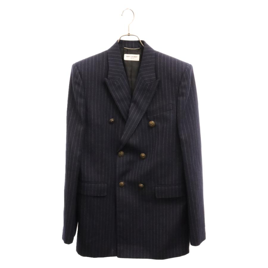SAINT LAURENT PARIS サンローランパリ 20AW ダブルブレスト金ボタン 