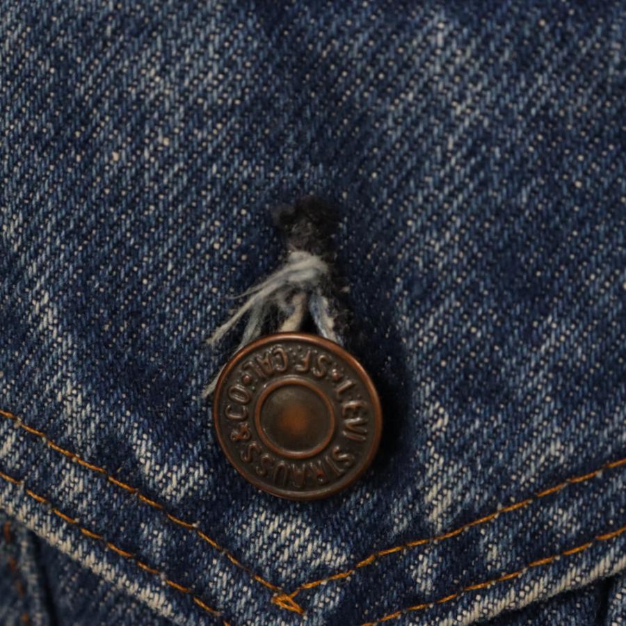 Levi’s デニムジャケット USA製80s smalle ボタン裏527 38L】Levi's ボタン裏刻印 527 アメリカ製 デニムジャケット DENIM