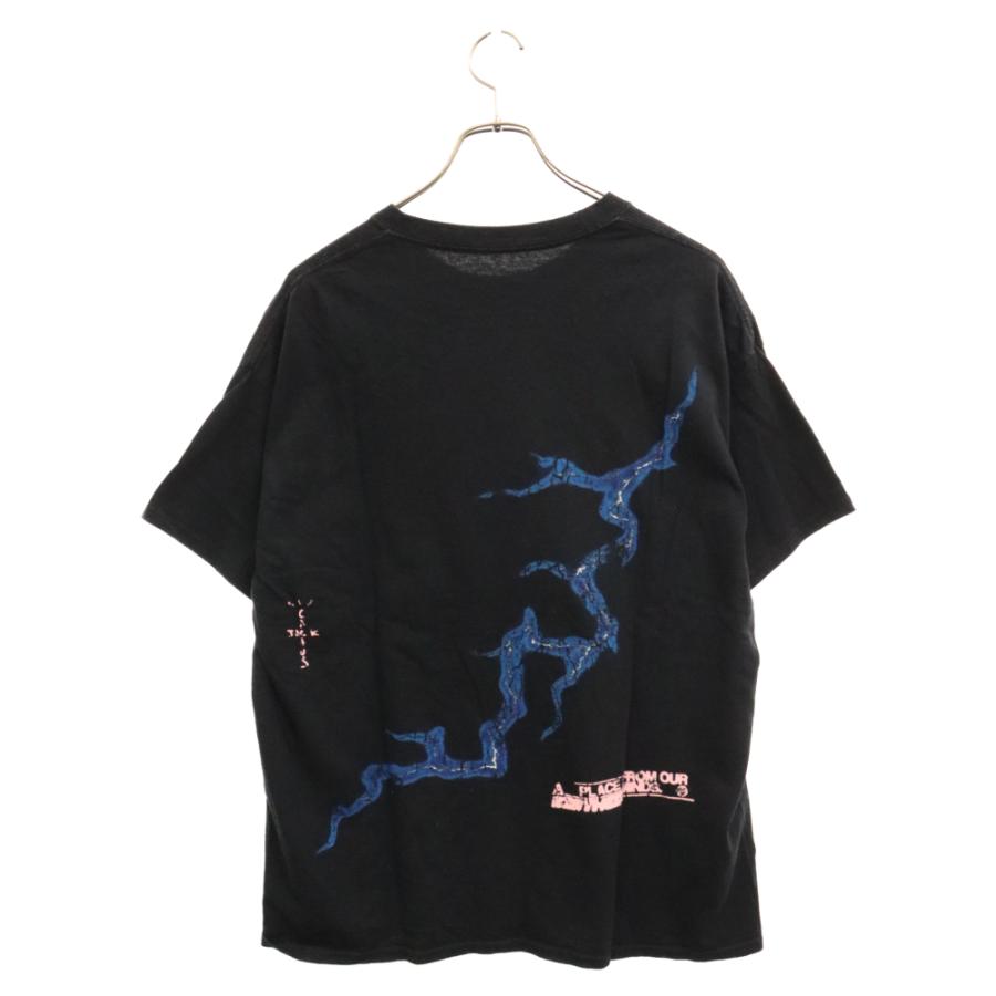 フラグメント カスタスジャック tシャツ トップス カットソー ブラック ロゴ カクタスジャック×フラグメント トラヴィススコット デンジャー