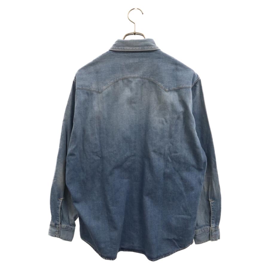 SEQUEL シークエル DENIM SHIRT デニム 長袖シャツ インディゴ SQ-23AW 