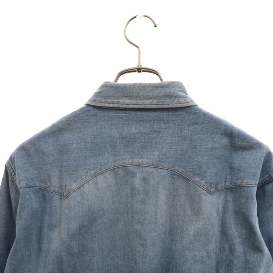 SEQUEL シークエル DENIM SHIRT デニム 長袖シャツ インディゴ SQ-23AW 