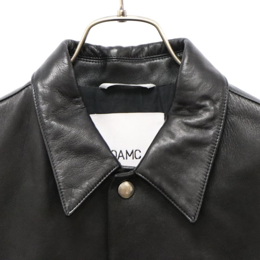 OAMC オーエーエムシー Echo Leather Shirt Jacket レザーシャツ OAMC オーエーエムシー Echo Leather Shirt Jacket レザーシャツ