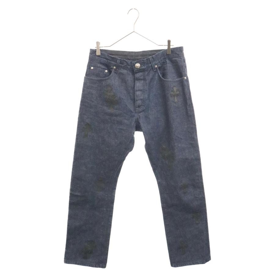 CHROME HEARTS クロムハーツ DENIM CROSS PATCH 5POCKET クロスパッチ