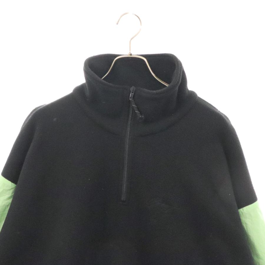 BALENCIAGA バレンシアガ 19SS ナイロン切り替え ハーフジップ  