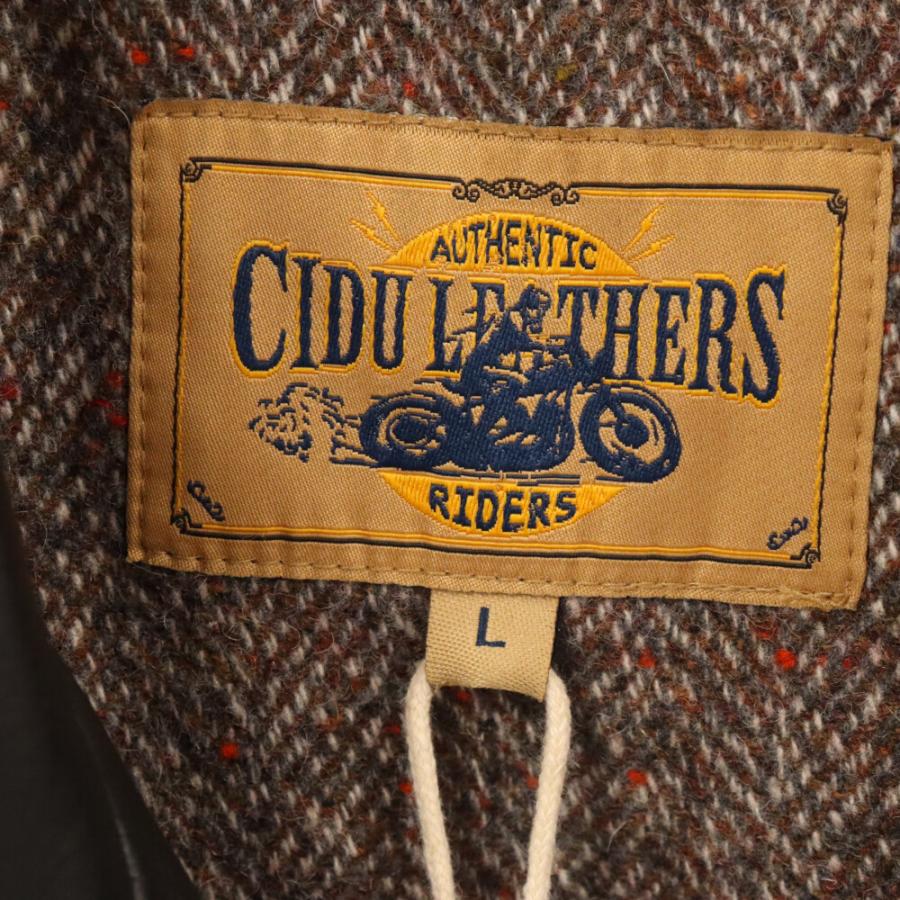 CIDU LEATHERS ライダース革ジャケット Lサイズ shopbring_9224d240020