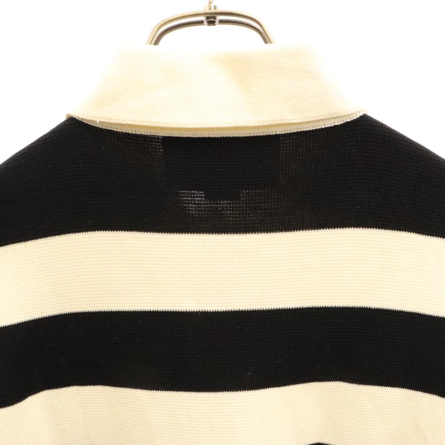 GUCCI（グッチ） 2Way Border Polo 袖ジップ 2ウェイ ポロワンピース 