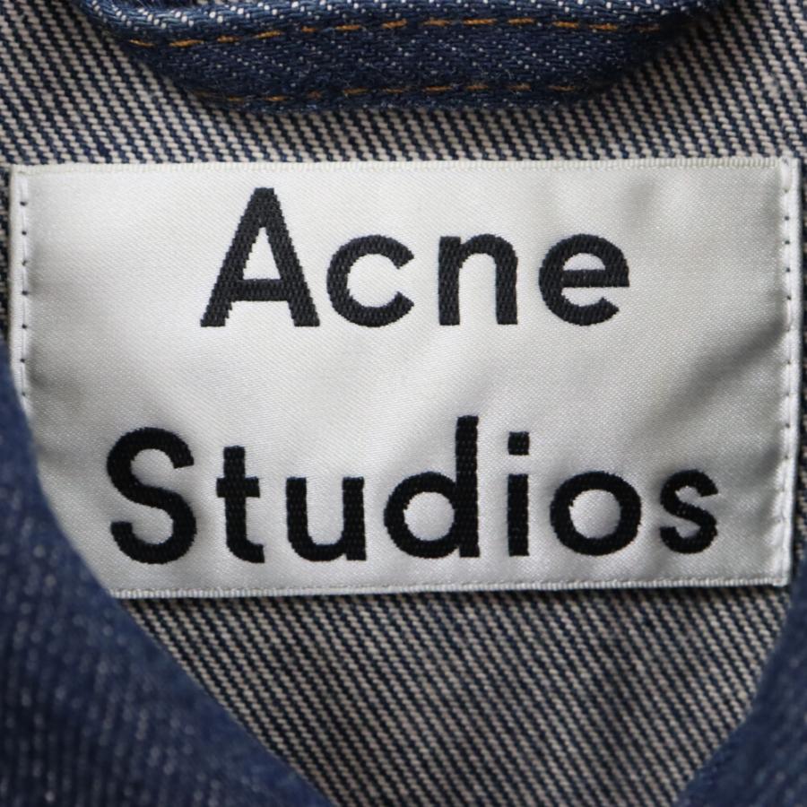 Acne Studios アクネ スティディオス BEAT DENIM JACKET ビート デニムトラッカージャケット インディゴ 22J163｜shopbring｜05