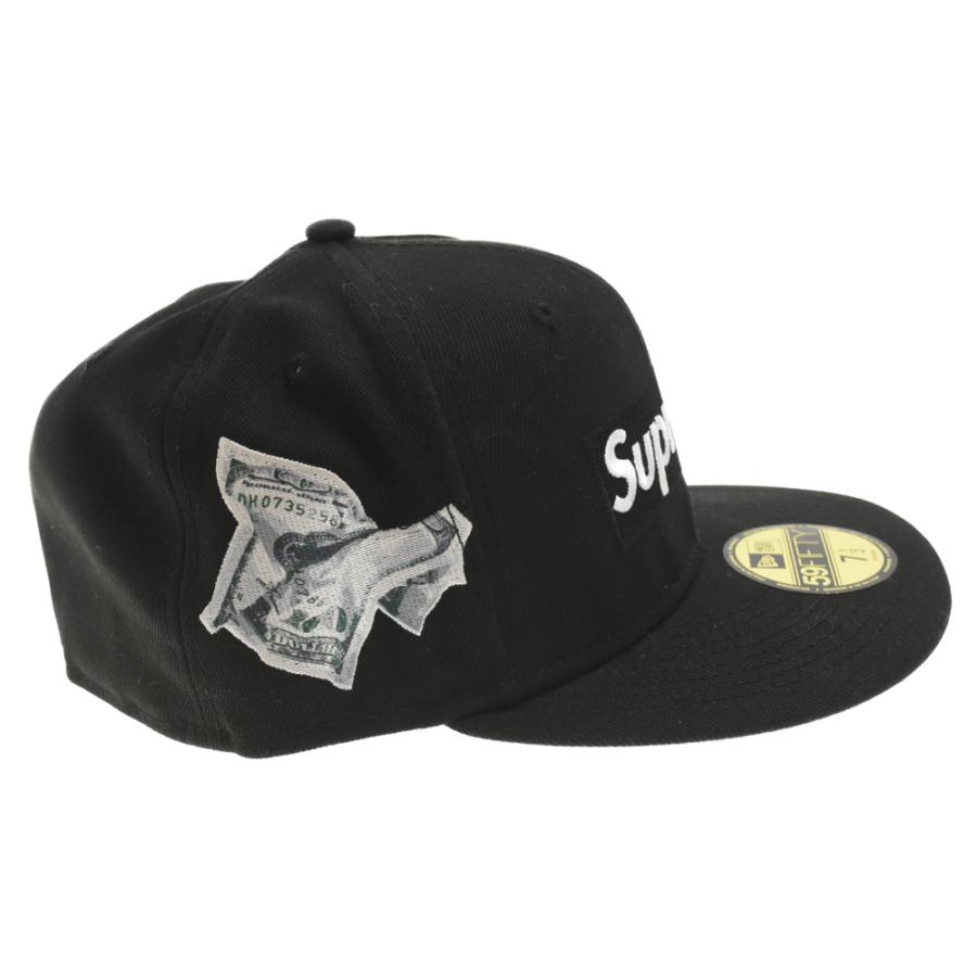 SUPREME シュプリーム 22AW×NEW ERA Money Box Logo Cap ニューエラ マネーボックスロゴ ベースボールキャップ 帽子 ブラック｜shopbring｜03