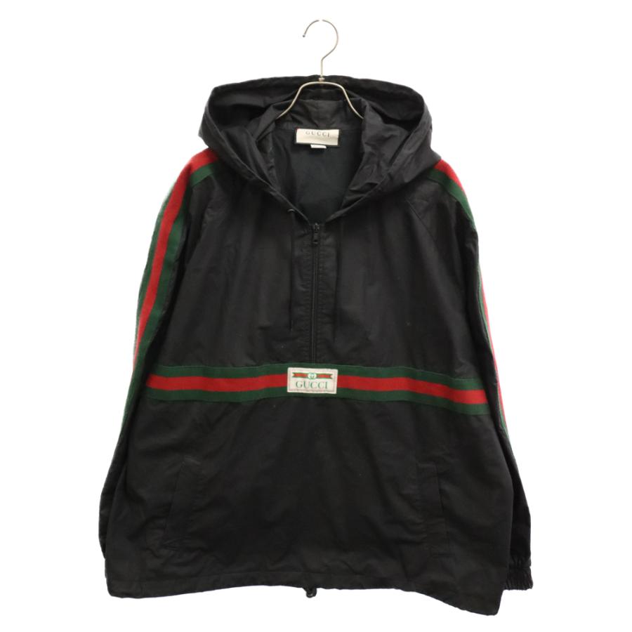 GUCCI グッチ 20SS シェリーライン コットンキャンバスアノラック 