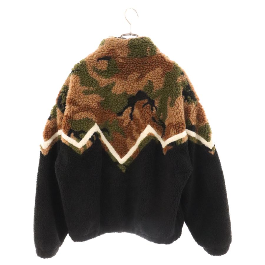 CELINE セリーヌ 22SS バイマテリアル カモフラージュフリース