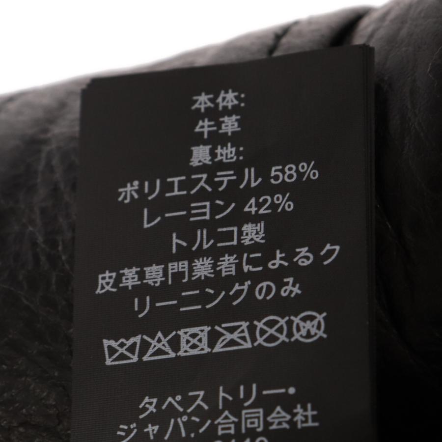 COACH コーチ オーバーサイズド レザー バイカー ダブル
