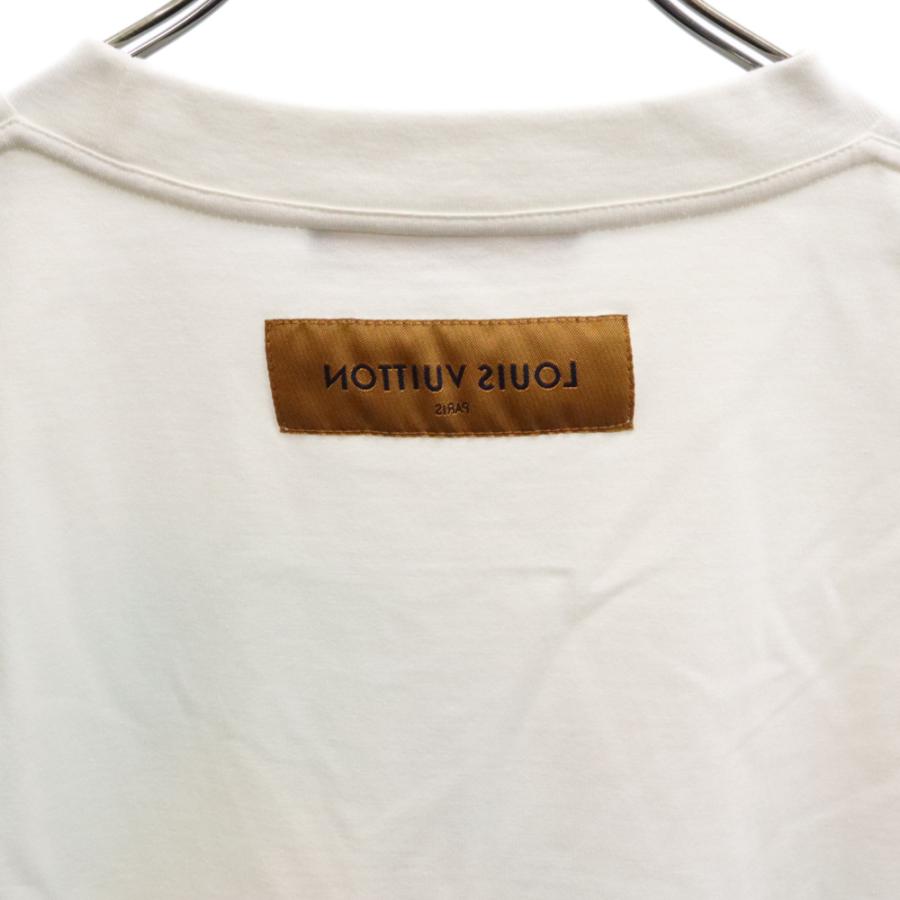 VUITTON ルイヴィトン 21SS PASTEL MONOGRAM S/S TEE パステルモノグラム 半袖Tシャツ カットソー ホワイト RM211M 【ユ】 NPG HKY17W