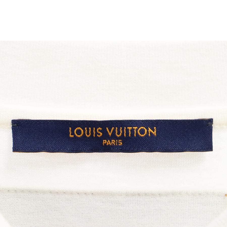 VUITTON ルイヴィトン 21SS PASTEL MONOGRAM S/S TEE パステルモノグラム 半袖Tシャツ カットソー ホワイト RM211M 【ユ】 NPG HKY17W