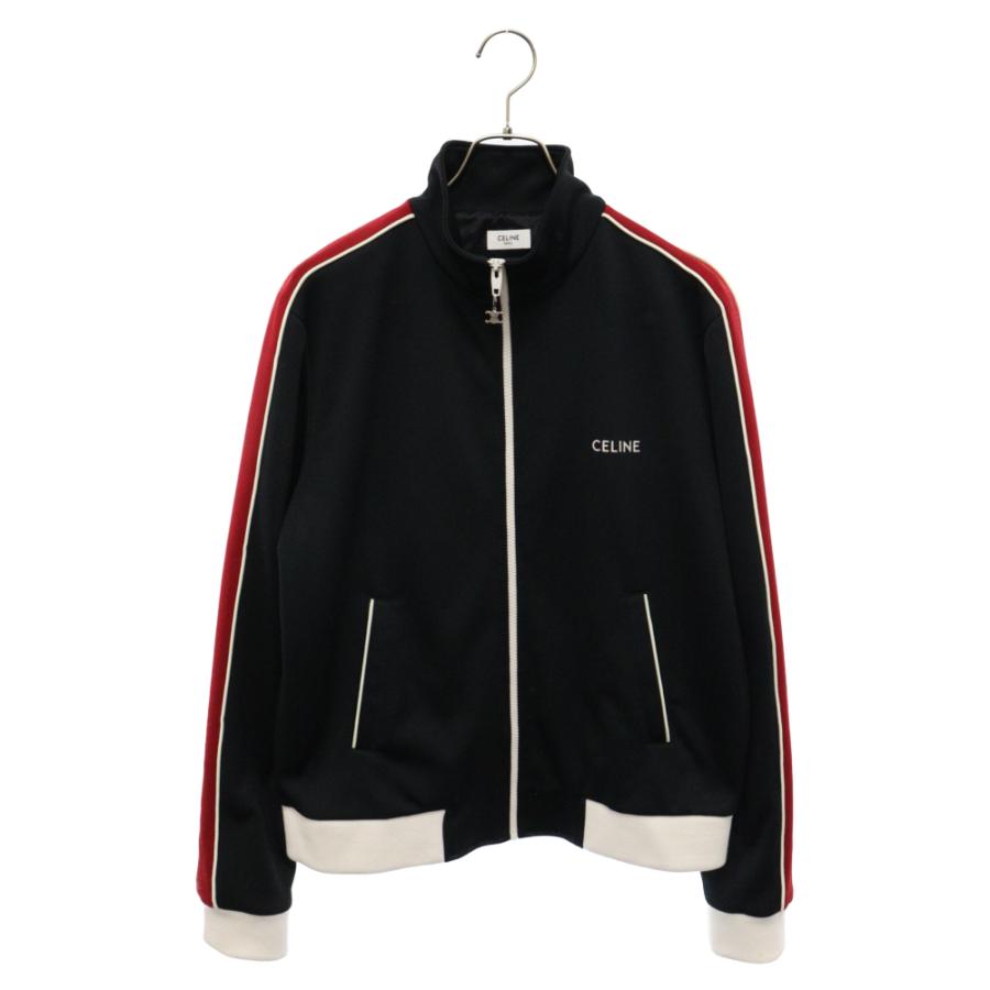 CELINE セリーヌ ロゴ トラックスーツジャケット ブラック CELINE セリーヌ ロゴ トラックスーツジャケット ブラック