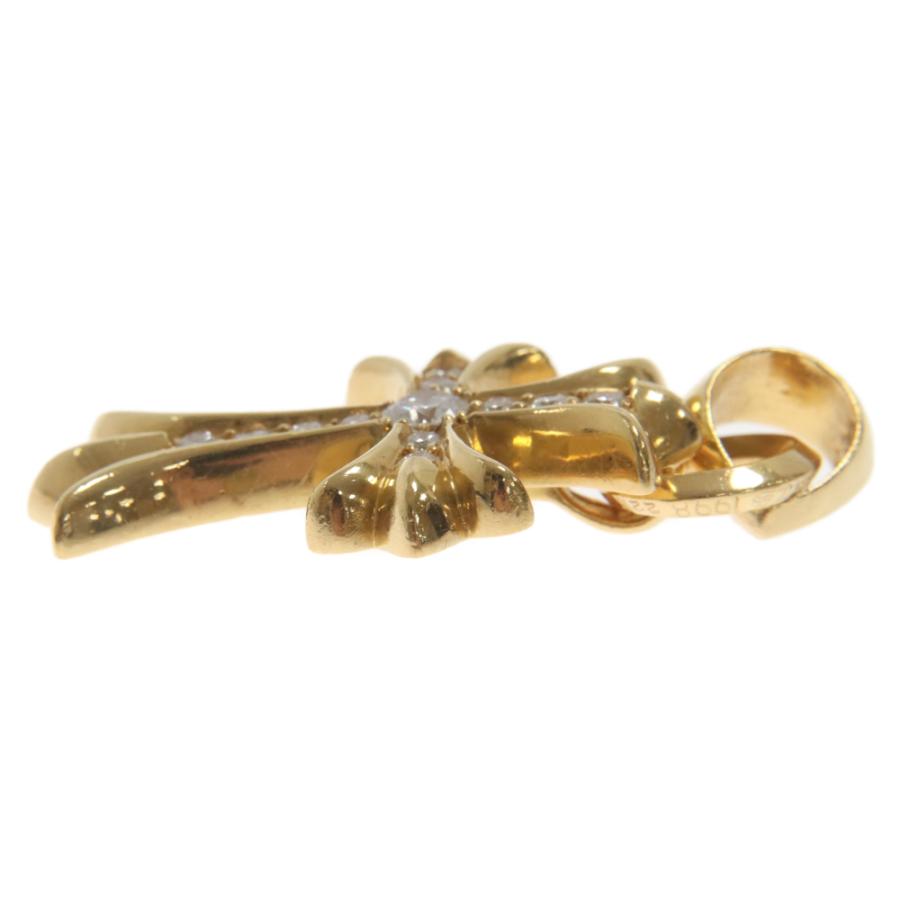 CHROME HEARTS（クロムハーツ） 22K CH CRS SML W BALE P/D スモールCH