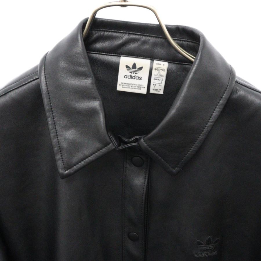 adidas アディダス ALWAYS FAUX LEATHER TRACK JACKET オールウェイズ 