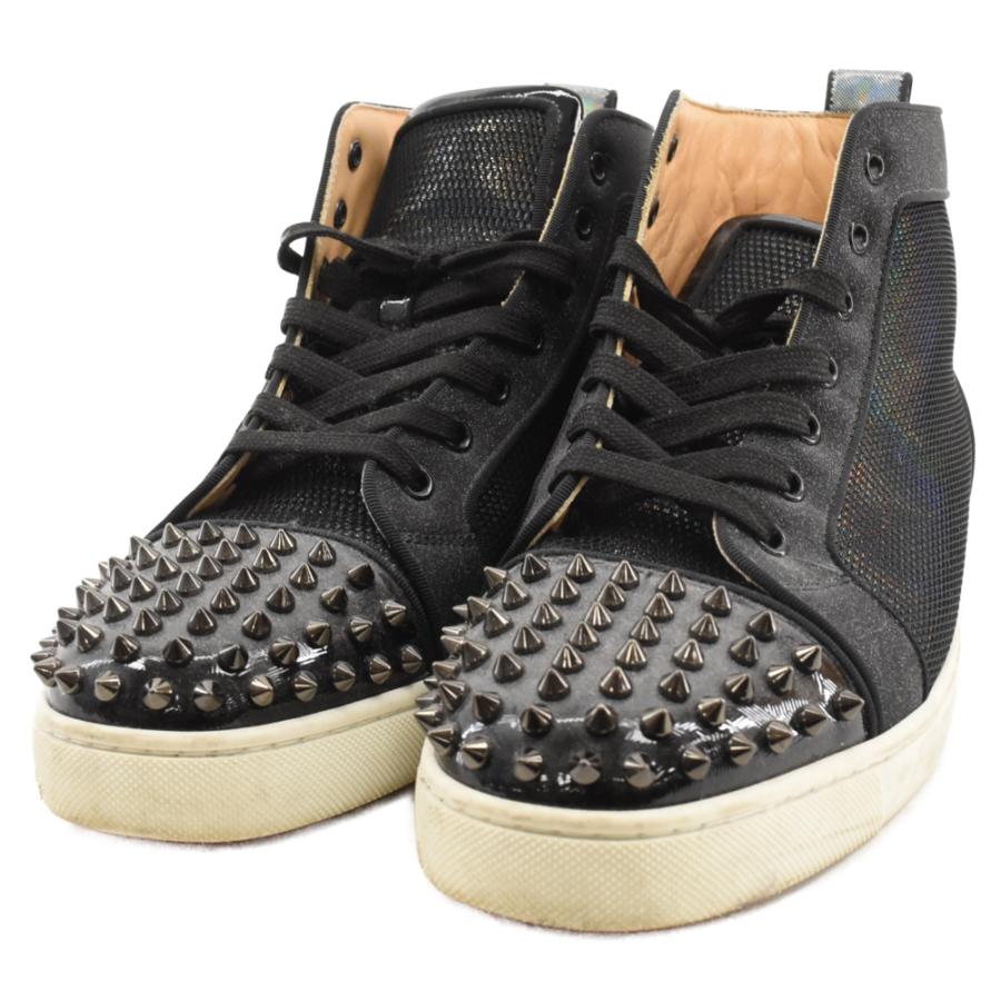 ◆クリスチャンルブタン◆ 美品 LOU SPIKES ハイカットスニーカー クリスチャンルブタン(Christian Louboutin)|ルブタン