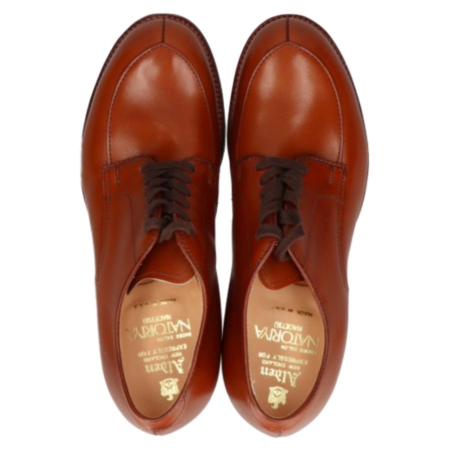 ALDEN スエードプレーントウダービー モディファイドラスト 最初の1足