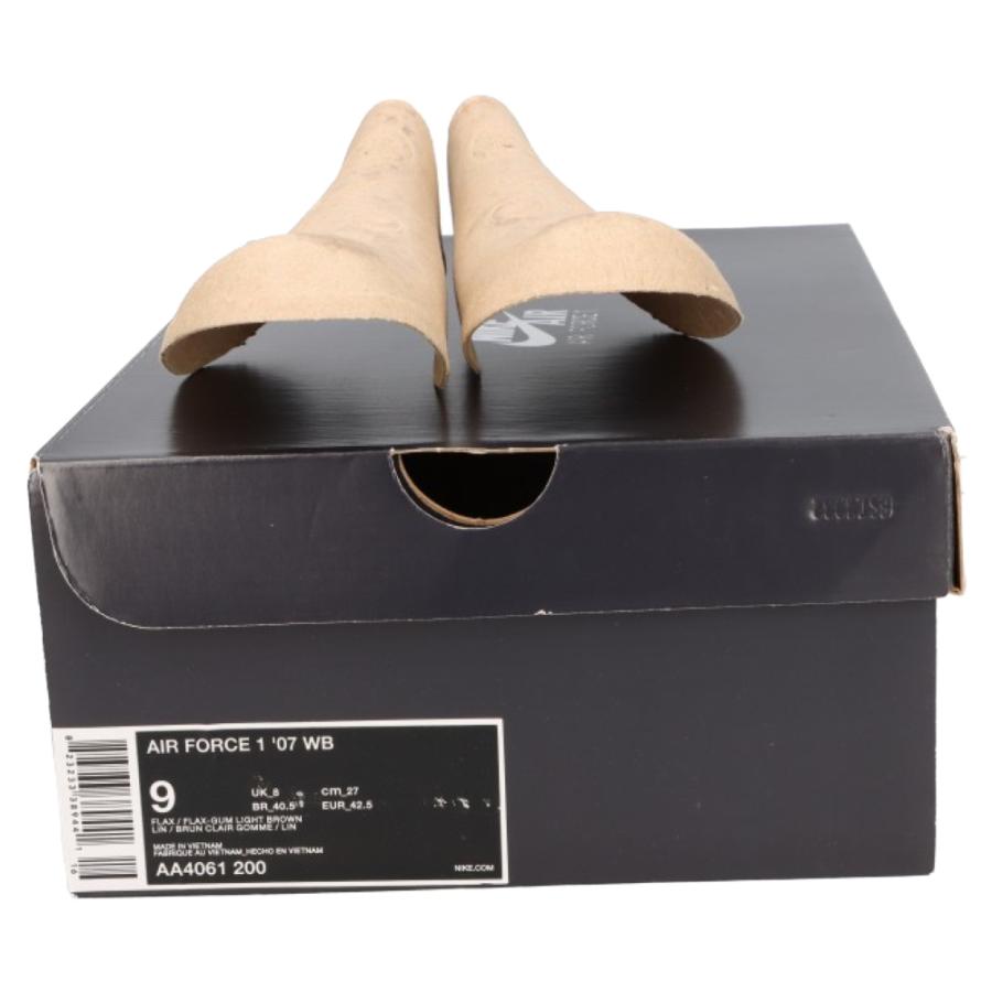 NIKE（ナイキ） AIR FORCE 1 07 WB FLAX エアフォース1 フラックス
