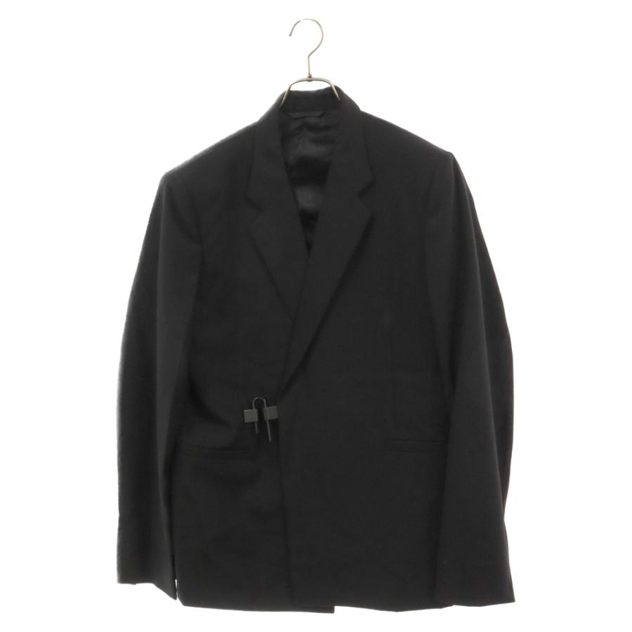 GIVENCHY ジバンシィ パドロック付きウールジャケット ブラック GIVENCHY ジバンシィ パドロック付きウールジャケット ブラック
