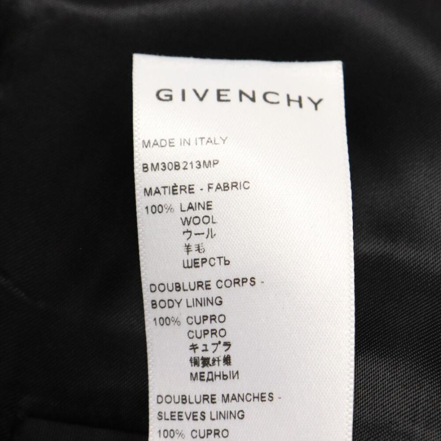 GIVENCHY ジバンシィ パドロック付きウールジャケット ブラック GIVENCHY ジバンシィ パドロック付きウールジャケット ブラック